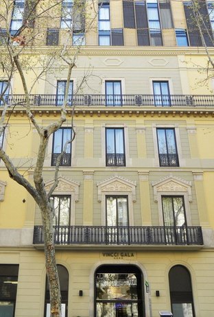 Fachada  Vincci Gala Barcelona